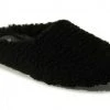 Vaneli The Faux Fur Slipper In Black