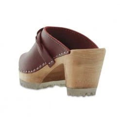 Mia The Clog With Braid Detail In Brown Shoes