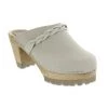 Mia The Clog With Braid Detail In Taupe