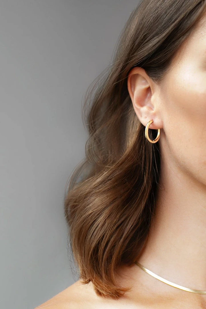 Electric Picks The Ringo Large Hoops In Gold Accessories 2 Electric Picks The Ringo Large Hoops In Gold Accessories