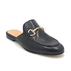 Elizabetta Bitmule - The Loafer Mule With Bit In Black