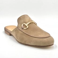 Elizabetta Bitmule - The Loafer Mule With Bit In Stone Shoes