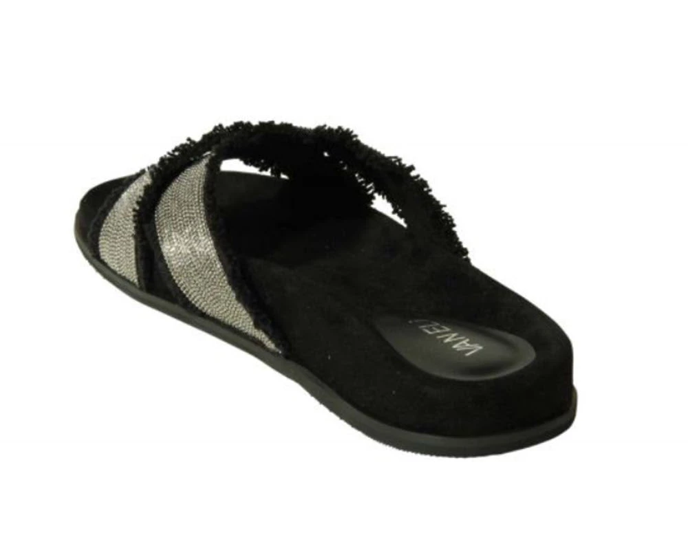 Vaneli The Chain X Band Sandal Black Silver Shoes 3 Vaneli The Chain X Band Sandal Black Silver Shoes