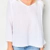 Felicite The Venice Top In White Contemporary Clothing