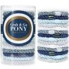 France Luxe The Grab & Go Ponytail Holders In Atlantic Blue