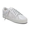 Vintage Havana The Star Perforated Lace Sneaker In White