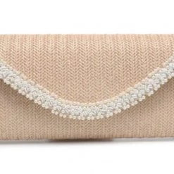 Urban Expressions The Gloria Clutch In Natural Handbags