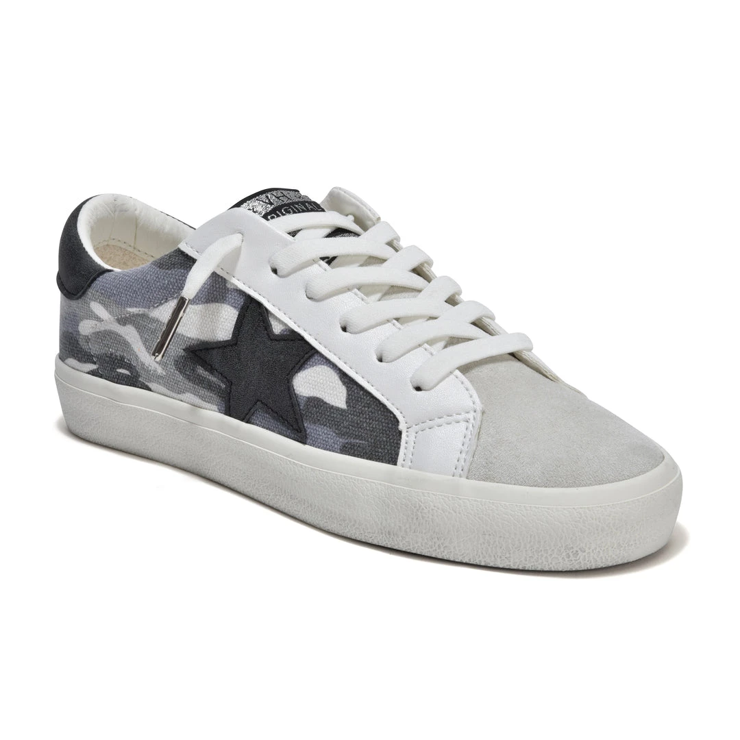 Vintage Havana The Camo Lace Sneaker In Grey 1 Vintage Havana The Camo Lace Sneaker In Grey