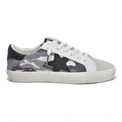 Vintage Havana The Camo Lace Sneaker In Grey
