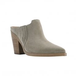 Marc Fisher Shoes The Western Mule In Light Natural