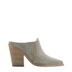 Marc Fisher Shoes The Western Mule In Light Natural