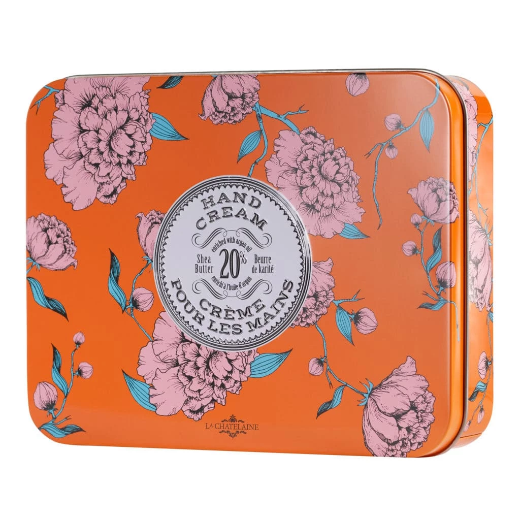 La Chatelaine The Hand Cream Trio Floral Tin Accessories 6 La Chatelaine The Hand Cream Trio Floral Tin Accessories