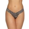 Hanky Panky Accessories The Low Rise Thong In Leopard