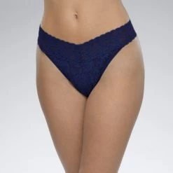 Hanky Panky Accessories The Original Rise Thong In Navy