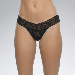 Hanky Panky The Low Rise Thong In Black