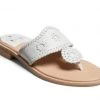 Jack Rogers The Jacks II Flat Sandal In White Shoes