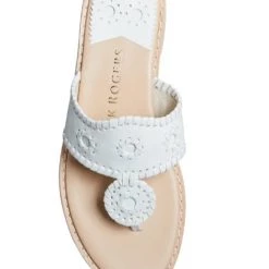 Jack Rogers The Jacks II Flat Sandal In White Shoes 5 Jack Rogers The Jacks II Flat Sandal In White Shoes