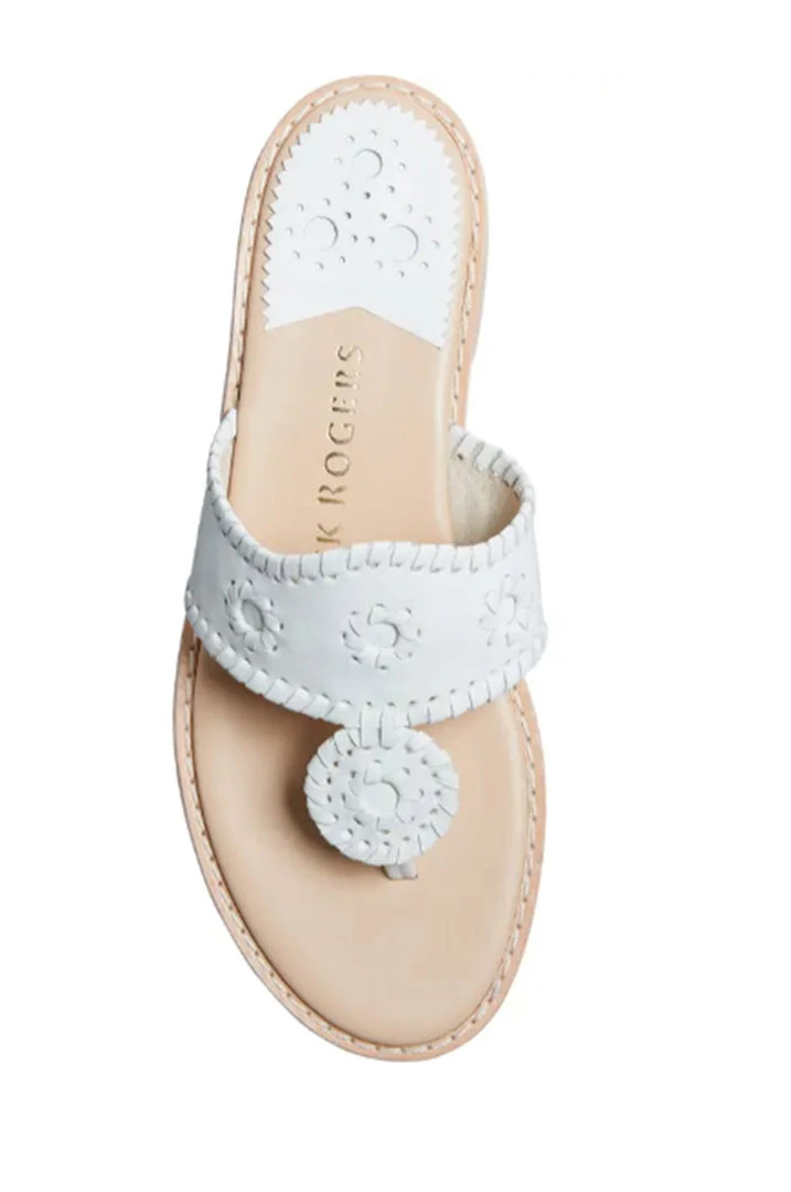Jack Rogers The Jacks II Flat Sandal In White Shoes 3 Jack Rogers The Jacks II Flat Sandal In White Shoes