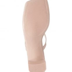 Jeffrey Campbell Shoes The Two Band Mid Heel Eva Sandal In Nude 5 Jeffrey Campbell Shoes The Two Band Mid Heel Eva Sandal In Nude