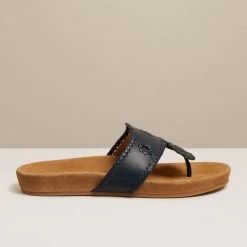 Jack Rogers The Comfort Jack Sandal In Midnight