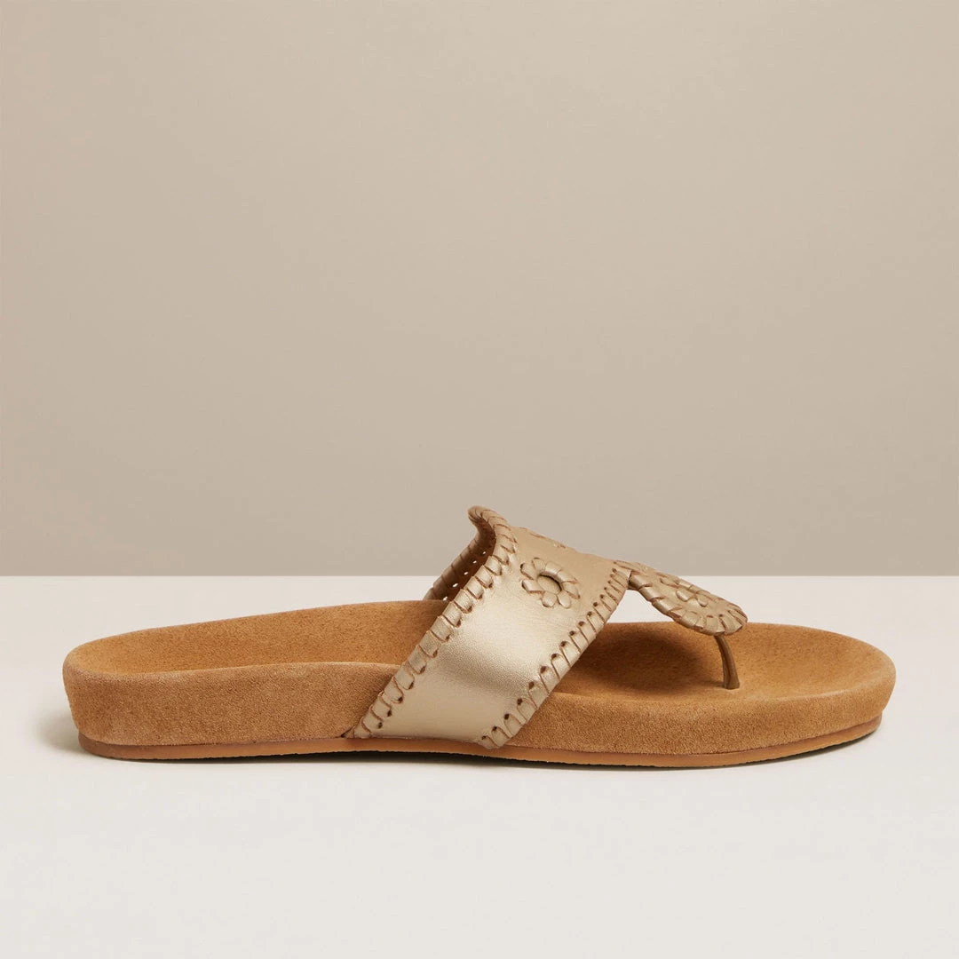 Jack Rogers The Comfort Jack Sandal In Platinum Shoes 2 Jack Rogers The Comfort Jack Sandal In Platinum Shoes