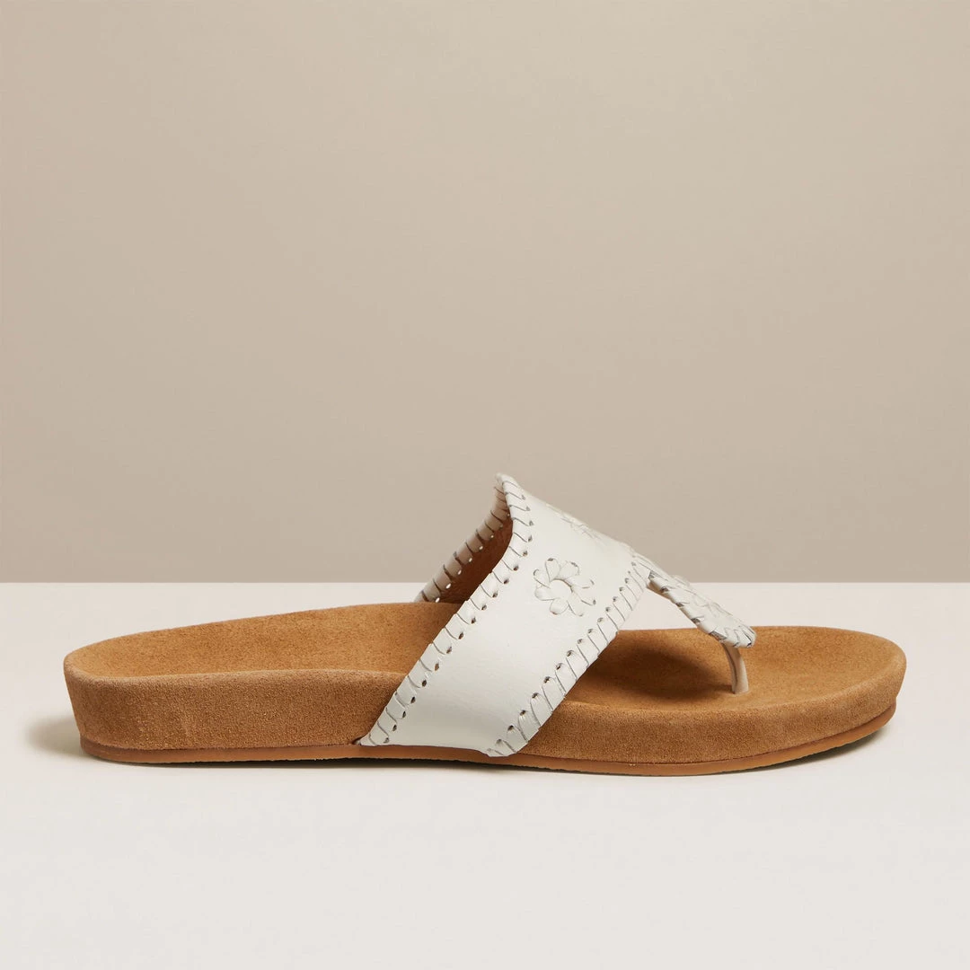 Jack Rogers Shoes The Comfort Jack Sandal In White 2 Jack Rogers Shoes The Comfort Jack Sandal In White