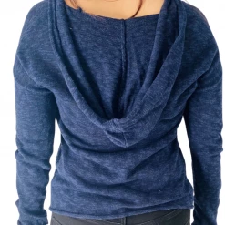 J Society The Beach Hoody In Navy Contemporary Clothing