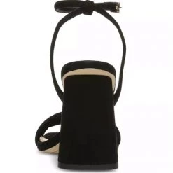 Sam Edelman The Square Toe High Heel Sandal In Black