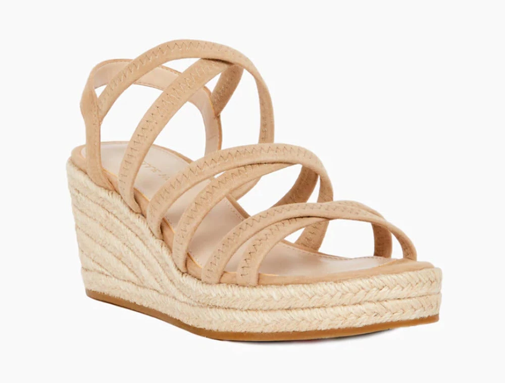 Pelle Moda The Elastic Strap Mid Espadrille Sandal Shoes 1 Pelle Moda The Elastic Strap Mid Espadrille Sandal Shoes