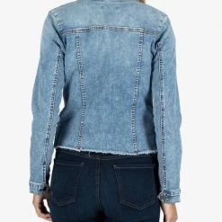 Kut From The Cloth The Raw Hem Jean Jacket In Standard