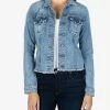 Kut From The Cloth The Raw Hem Jean Jacket In Standard