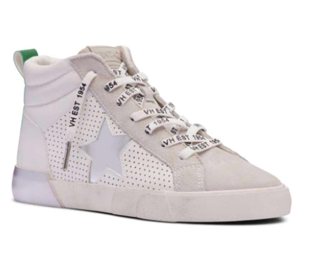 Vintage Havana The Star High Top In White Green 1 Vintage Havana The Star High Top In White Green