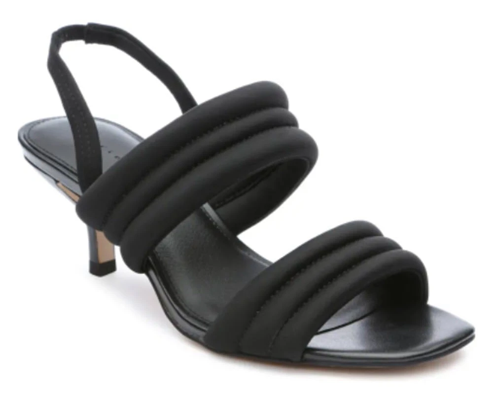 Sanctuary The Quilted Mid Heel Sandal N Black Shoes 1 Sanctuary The Quilted Mid Heel Sandal N Black Shoes