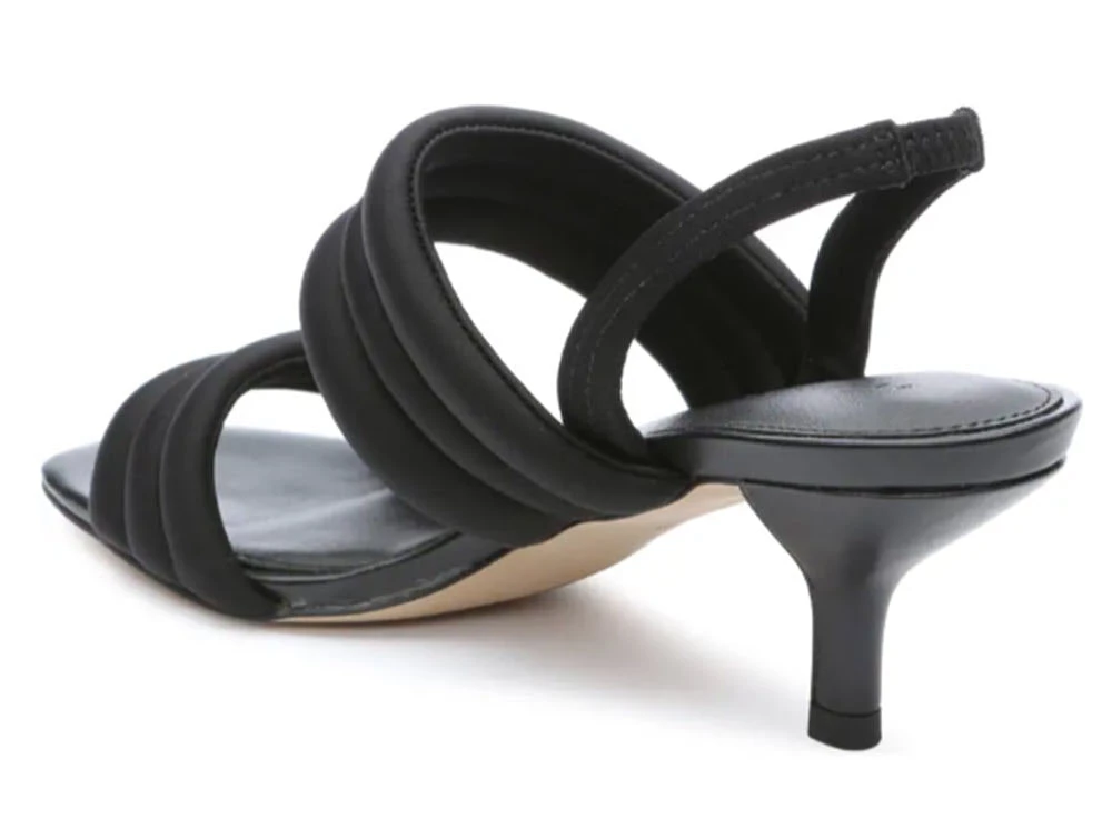 Sanctuary The Quilted Mid Heel Sandal N Black Shoes 3 Sanctuary The Quilted Mid Heel Sandal N Black Shoes