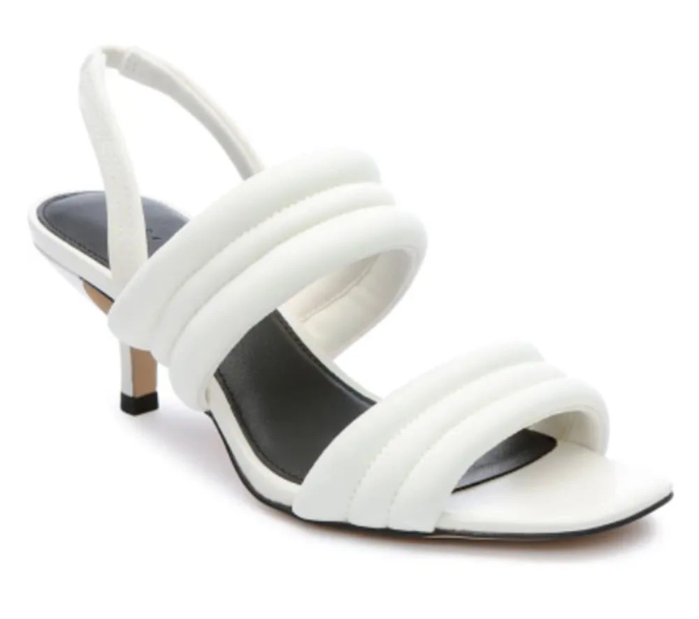 Sanctuary The Quilted Mid Heel Sandal In Milk Shoes 1 Sanctuary The Quilted Mid Heel Sandal In Milk Shoes