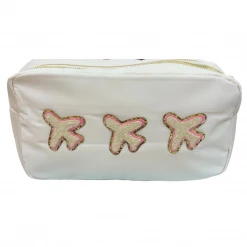 Magnolia Charms The Large Airplane Pouch In Nude Accessories