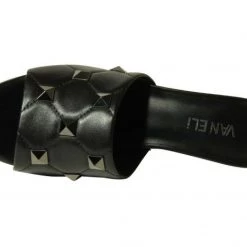 Vaneli The Mid Heel Quilted Pyramid Stud Slide In Black Shoes 5 Vaneli The Mid Heel Quilted Pyramid Stud Slide In Black Shoes