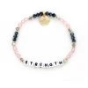 Little Words Accessories The Strength Bracelet In White Letters