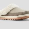 Cougar The Waterproof Pile Lined Rubber Sole Mule In Mushroom Shoes