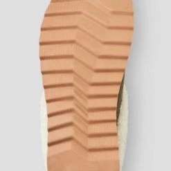 Cougar The Waterproof Pile Lined Rubber Sole Mule In Mushroom Shoes