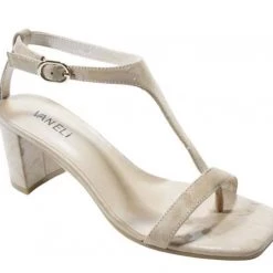 Vaneli The T-Strap Sandal In Natural
