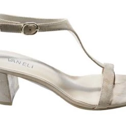 Vaneli The T-Strap Sandal In Natural