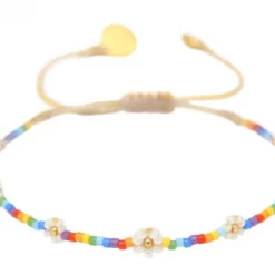 Mishky Accessories The Rainflower Beaded Bracelet In Rainbow