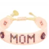 Mishky The Beaded MOM Bracelet In Pink