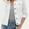 Michael Stars Contemporary Clothing The Linen Jacket In White