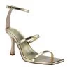 Marc Fisher Event Shoes The Three Band Dress Sandal In Gold