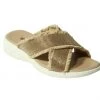Vaneli Shoes The Chain X Band Sport Slide In Natural Silver Gold
