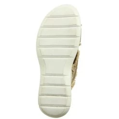 Vaneli Shoes The Chain X Band Sport Slide In Natural Silver Gold