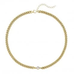 Electric Picks Accessories The Flawless Necklace In Gold