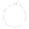 Electric Picks Accessories The Small Gleam Necklace In Gold